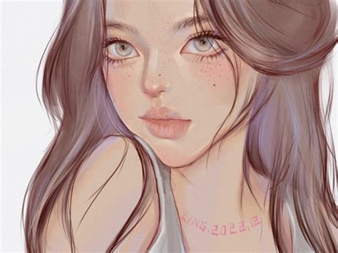 女生头像温柔干净松鼠