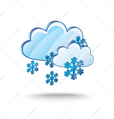 雪和云的图标素材图片免费下载-千库网