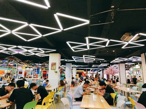 学校餐厅设计案例——华北水利水电大学餐厅设计_郑州餐饮设计公司-站酷ZCOOL