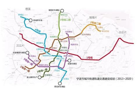 宁波最新城市规划图,宁波地铁2025年规划图,宁波2030年规划图(第6页)_大山谷图库