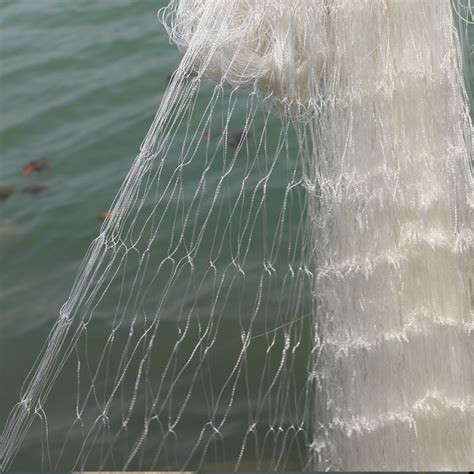 三层粘网渔网丝网1.5米2米3米高捕鱼网沉网鲫鱼鲢鱼白条浮沾挂网_虎窝淘
