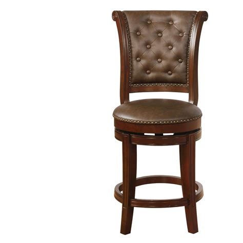 Hillsdale Bar Stools 5333-830 Upholstered Swivel Bar Stool | Mueller ...