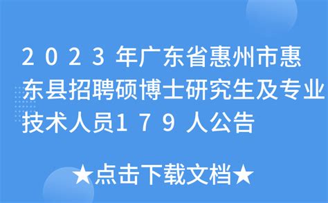 惠东县第三人民医院（多祝镇卫生院）最新招聘职位_丁香人才网
