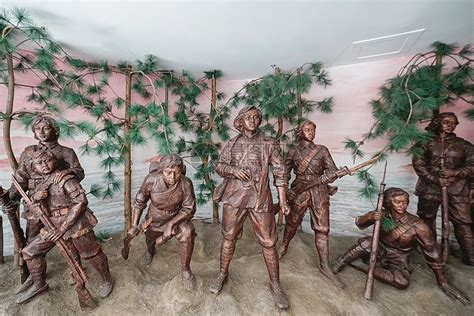 抗日战争八女英烈博物馆高清图片下载-正版图片501151206-摄图网