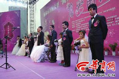 500市民见证8对残疾人婚礼(图)_新浪新闻