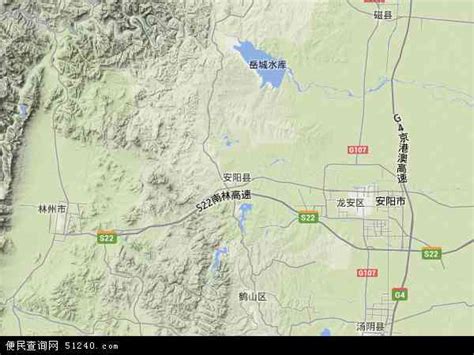 安阳县地图 - 安阳县卫星地图 - 安阳县高清航拍地图 - 便民查询网地图