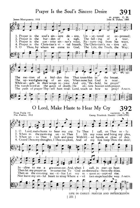 The Hymnbook 391. Prayer is the soul