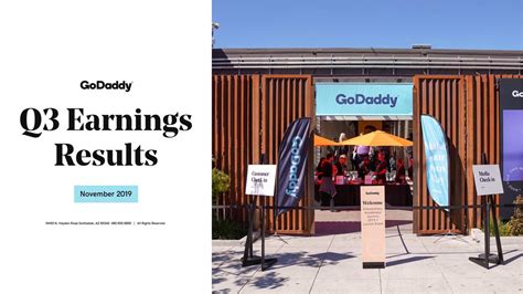 GoDaddy Inc. 2019 Q3 - Results - Earnings Call Presentation (NYSE:GDDY ...