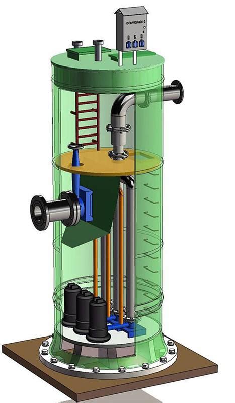 一体化智能泵站一体化泵站 使用的实例和优势_污水、污泥处理设备_第一枪