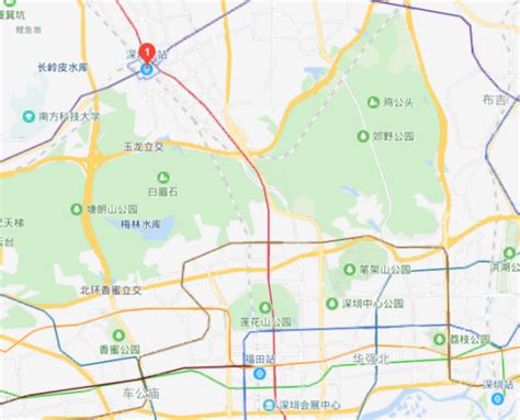 广深港高铁都经过哪些站点？福田高铁站怎么去（图解） - 深圳本地宝