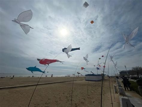文化随行-风筝节来了！2023米长的龙串风筝在滨城起飞