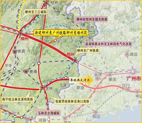 244亿！广西又一条通往广东的新高速准备开工：贵岑高速_贵港_岑溪_路线