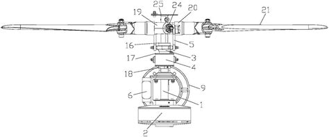 一种三叶桨共轴式无人直升机桨距分控操纵系统的制作方法