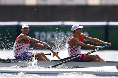 组图-东京奥运会赛艇男子双人单桨 克罗地亚队夺得金牌