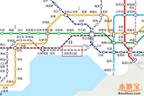 深圳红树林公园周边有地铁站吗?- 深圳本地宝
