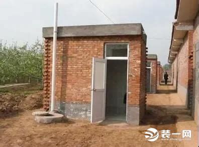 农村公厕冲槽式厕所施工图含大样节点_通用节点详图_土木在线