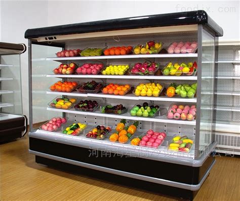 郑州水果风幕柜价格|冷藏柜展示柜定做厂家 冷藏保鲜设备-食品机械设备网
