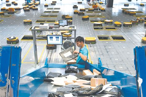 自动分拣提速增效 - 中国邮政集团有限公司