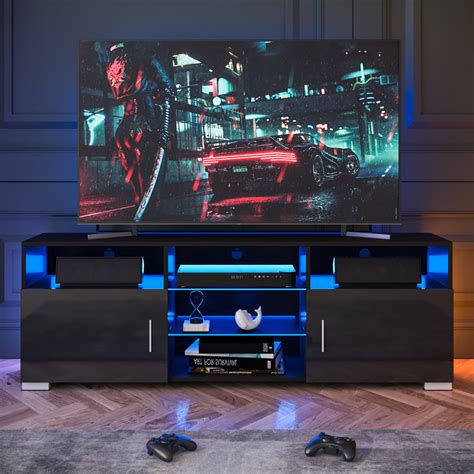 Wade Logan® Hepworth TV Stand for TVs up to 65", Media Console with ...