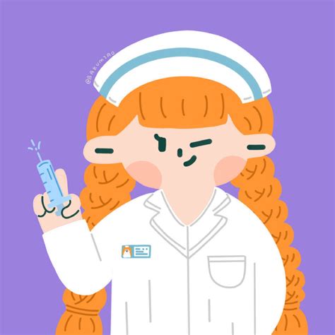 温柔护士头像女生