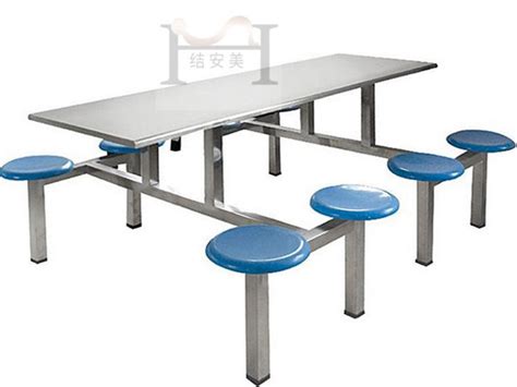 广东玻璃钢餐桌椅 学校学生饭堂桌椅 员工工厂餐桌 食堂桌椅连体-阿里巴巴