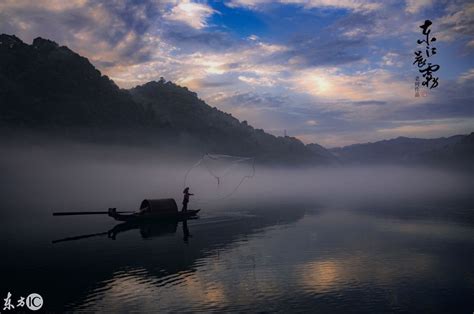 东江湖的晨雾之美 风光摄影