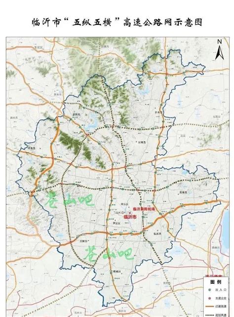 【交通】蒙阴至邳州高速公路规划图出炉！_兰陵