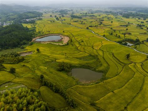 宣城市旌德县兴隆镇三山村梯田,国内旅游景点,旅游景点,摄影,汇图网www.huitu.com