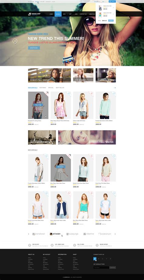 服装购物网站商城界面欣赏-UI世界