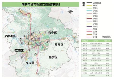 南宁地铁线网规划图2020-2035（高清版）……|高清版|规划图|线网_新浪新闻