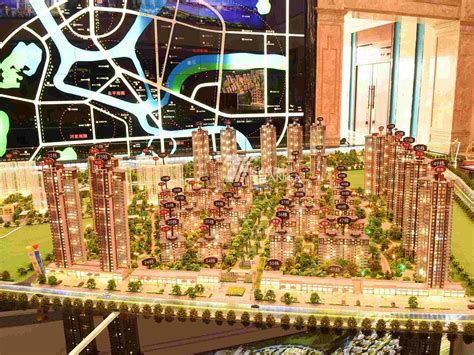 惠州富盈公馆售楼建筑模型沙盘案例-创佳模型