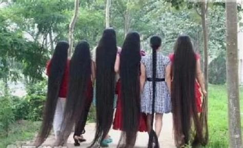 最长的头发,上最长头发30米,最长的头发有多长_大山谷图库