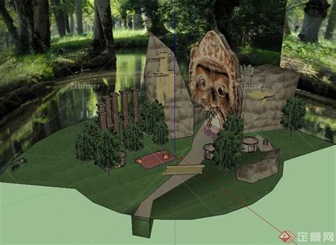 公园模型制作|空间|景观设计|环艺的小滴滴 - 原创作品 - 站酷 (ZCOOL)