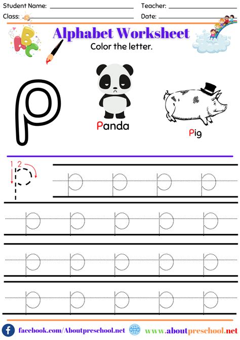 animals with the letter p