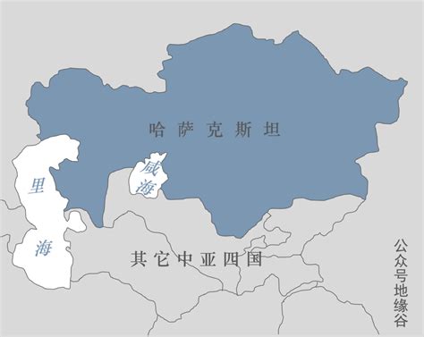 哈萨克斯坦地形图 - 哈萨克斯坦地图 - 地理教师网