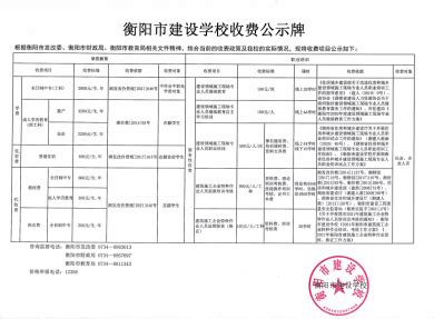 衡阳市建设学校官方网站