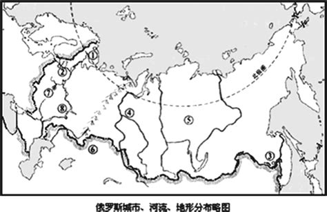 俄罗斯河流分布图图片 俄罗斯河流分布图图片
