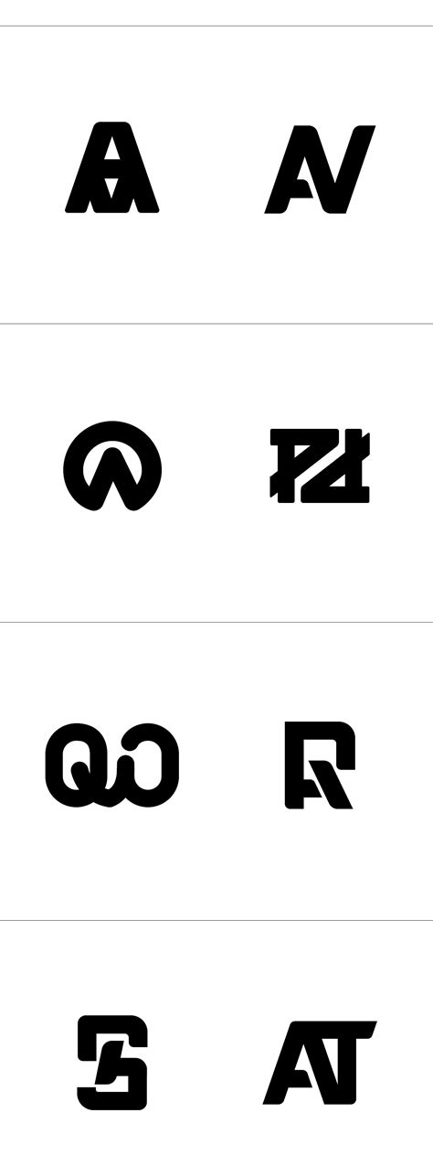 200+英文字母logo标志设计矢量模板 – 设计小咖