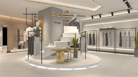 女装品牌店设计-深圳品牌VI设计公司_品牌形象空间设计公司