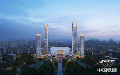 中铁建设集团有限公司 集团新闻 杭州未来第二高楼，冲出“正负零”