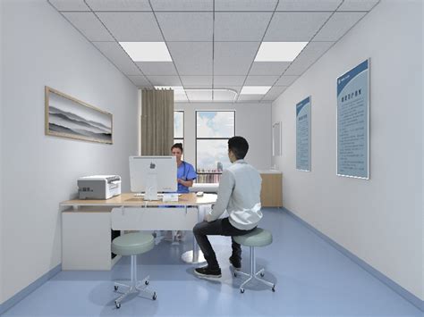 医疗诊所设计案例效果图 - 医疗空间 - 第3页 - 装饰设计景观设计设计作品案例