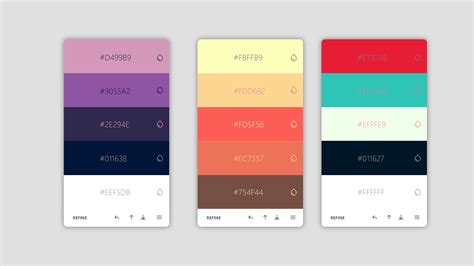 APP颜色搭配设计-日常练习|UI|APP界面|开开_鑫 - 原创作品 - 站酷 (ZCOOL)