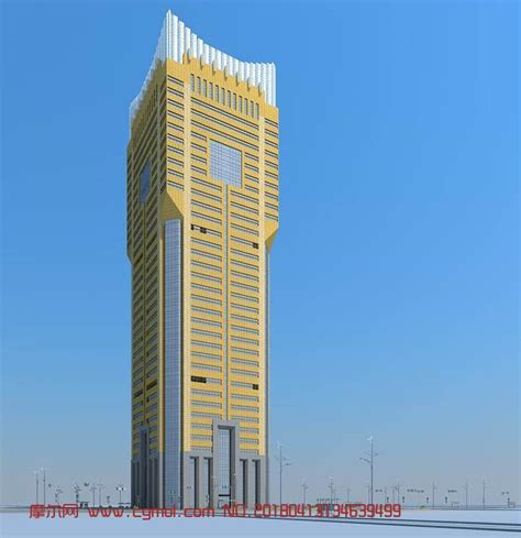 海口国际金融中心设计方案_其他建筑模型下载-摩尔网CGMOL