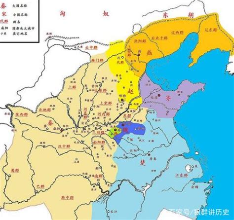 春秋战国地图全图图片 春秋战国地图全图图片
