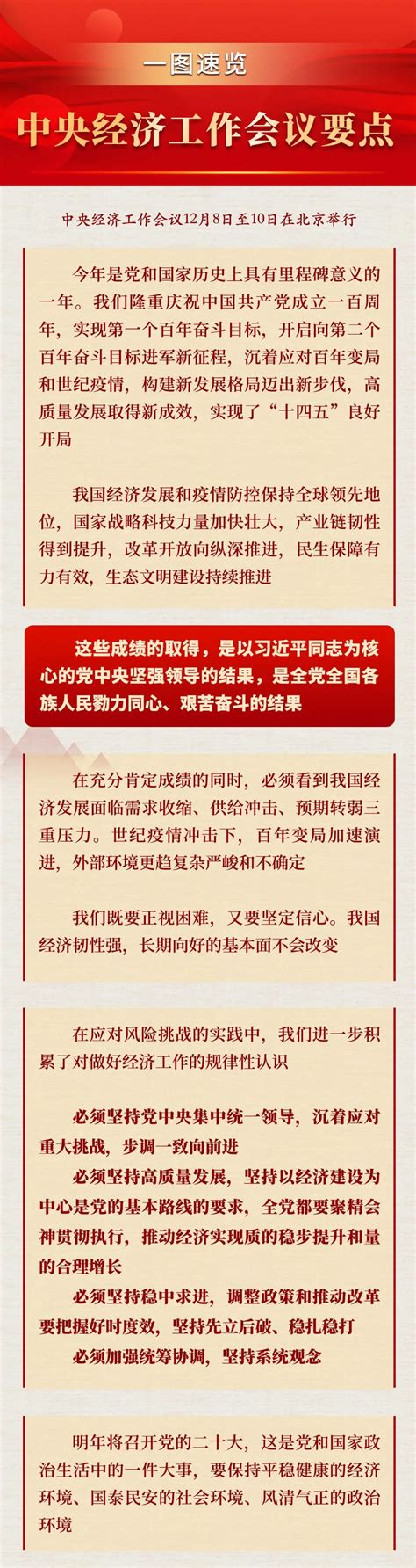 一图速览中央经济工作会议要点-北京通信信息协会