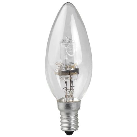 Галогенная лампа ЭРА HAL-B35-42W-230V-E14-CL свеча, 42 Вт, нейтральная ...