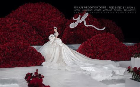 被美到，不可错过的红色水晶婚礼 - 主题婚礼 - 婚礼图片 - 婚礼风尚