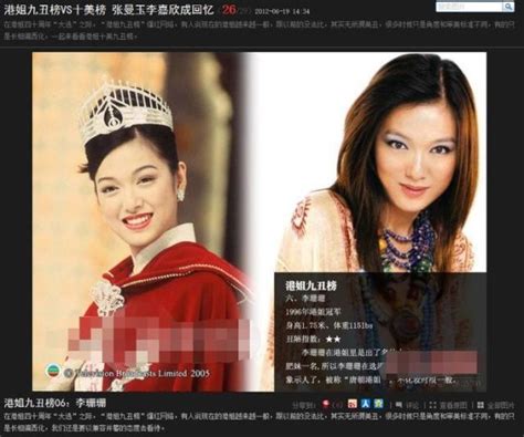 细数那些香港小姐出身的女星们，谁的美丽，最能惊艳时光？|香港小姐|冠军|小姐_新浪新闻