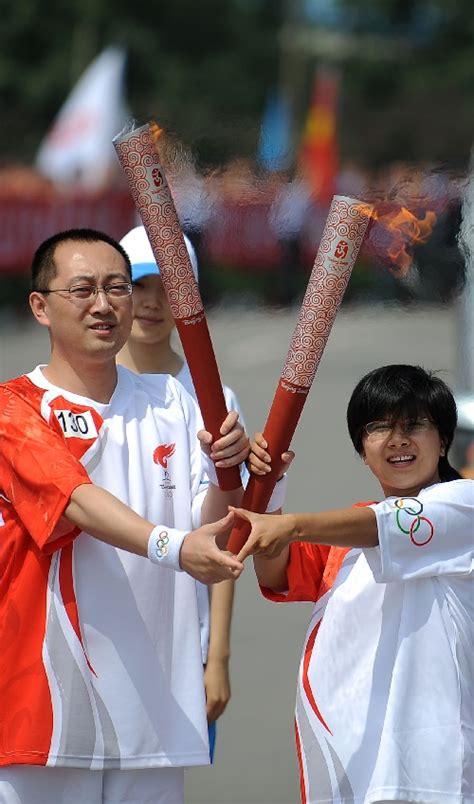 2008年北京奥运会火炬接力传递_中国网