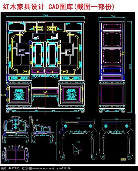 CAD家具制图实例 - 蓝图技术网